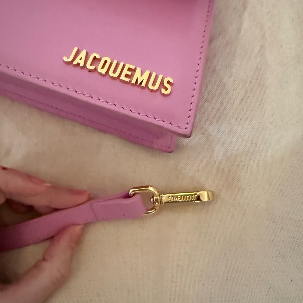 Jacquemus Le Chiquito Noeud Pink Bag - Picture 7 of 7